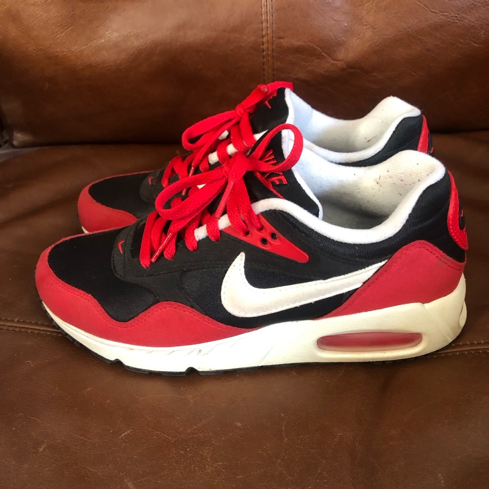 Nike Air Womens Red and Black shoes